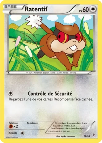 Ratentif #17 — XY Kit du dresseur (Scalproie)