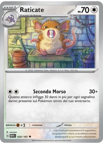 Raticate #020/165 — 151