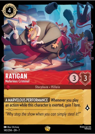 Ratigan - Nefarious Criminal #143/204 — Archazia's Island
