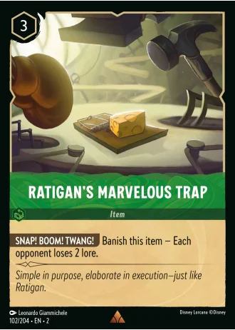 Ratigan's Marvelous Trap #102/204 — Rise of the Floodborn