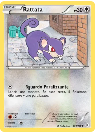 Rattata #104/149 — Confini Varcati