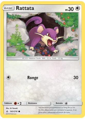 Rattata #143 — Alliance Infaillible