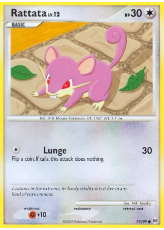 Rattata #73/99 — Arceus