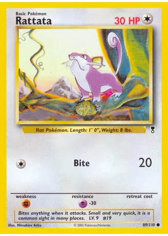 Rattata #89 — Legendary Collection