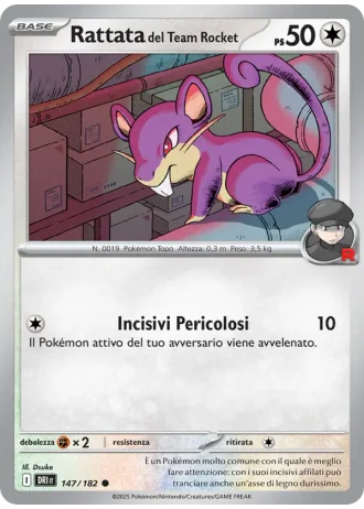Rattata del Team Rocket #147 — Rivali Predestinati
