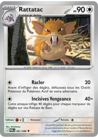 Rattatac #061/88 — Équilibre Parfait