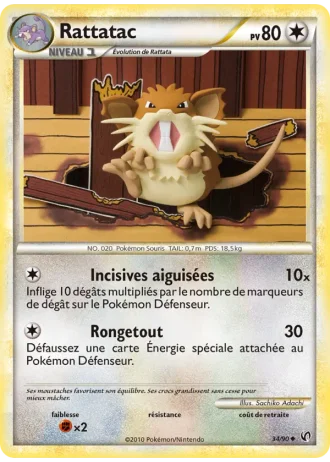 Rattatac #34/90 — Indomptable