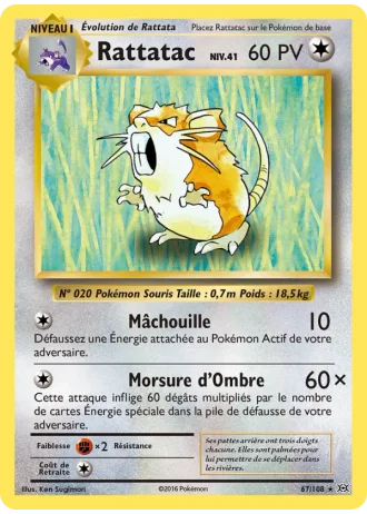 Rattatac #67/108 — Évolutions