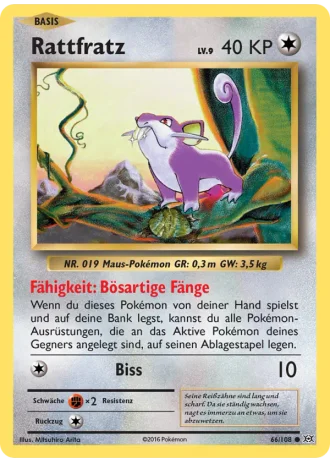 Rattfratz #66/108 — Evolution