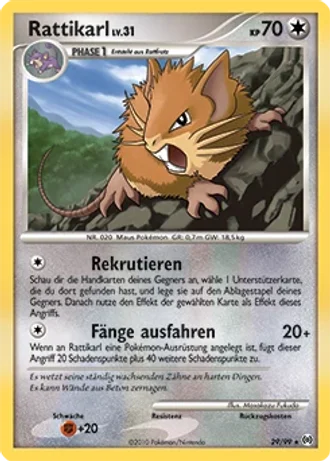 Rattikarl #29/99 — Arceus