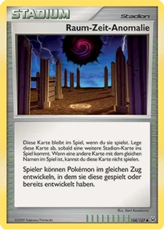 Raum-Zeit-Anomalie #104/127 — Platin