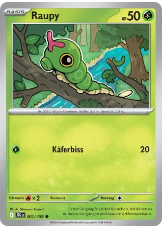 Raupy #001/159 — Reisegefährten