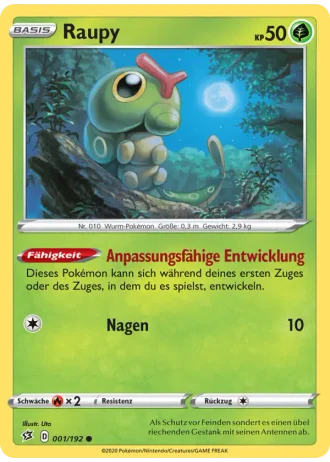 Raupy #1/192 — Clash der Rebellen