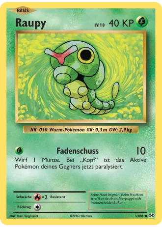 Raupy #3/108 — Evolution