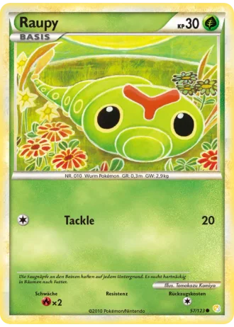 Raupy #57 — HeartGold SoulSilver