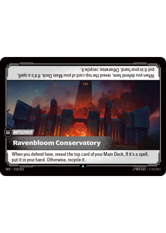 Ravenbloom Conservatory #215/221 — Spiritforged