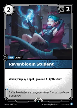 Ravenbloom Student #103/298 — Organized Play Promos