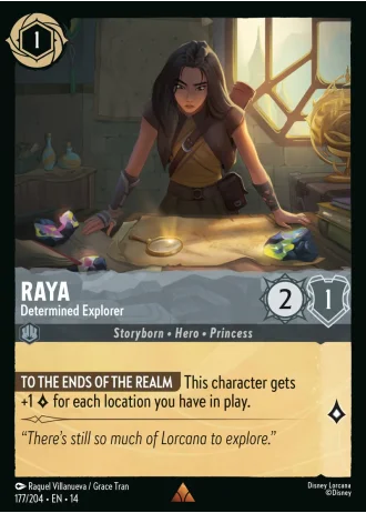 Raya - Determined Explorer #177/257 — Hyperia City