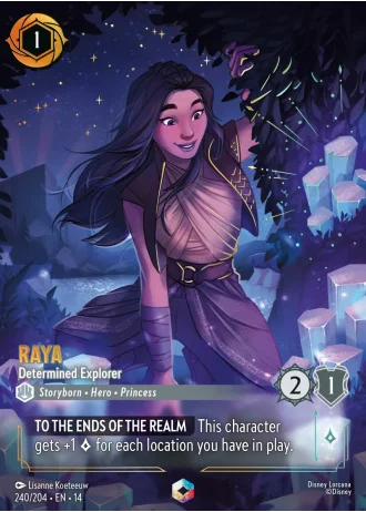 Raya - Determined Explorer #240/257 — Hyperia City