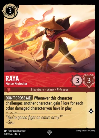 Raya - Fierce Protector #121/204 — Ursula's Return