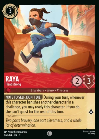 Raya - Headstrong #127/204 — Fabled