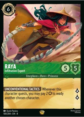 Raya - Infiltration Expert #100/204 — Reign of Jafar