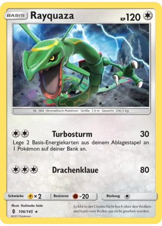 Rayquaza #106/145 — Stunde der Wächter