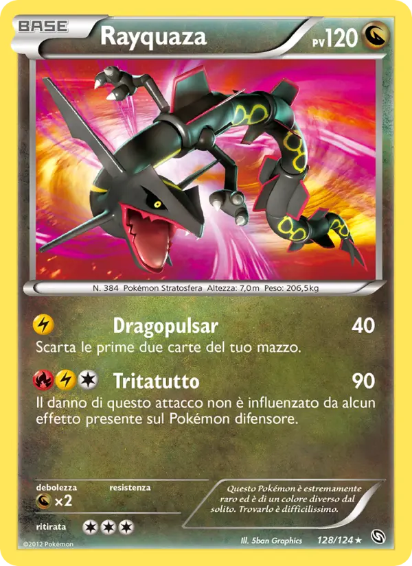 Rayquaza #128 — Stirpe dei Draghi