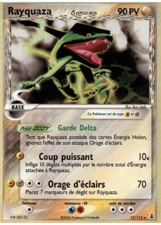 Rayquaza #13/113 — EX Espèces Delta
