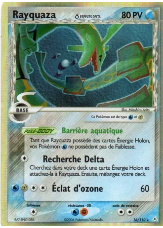 Rayquaza #16 — EX Fantômes Holon