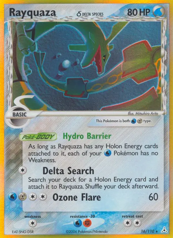 Rayquaza #16 — Holon Phantoms