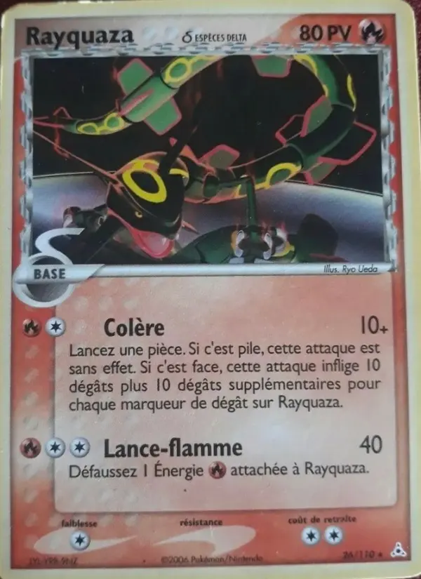 Rayquaza #26 — EX Fantômes Holon
