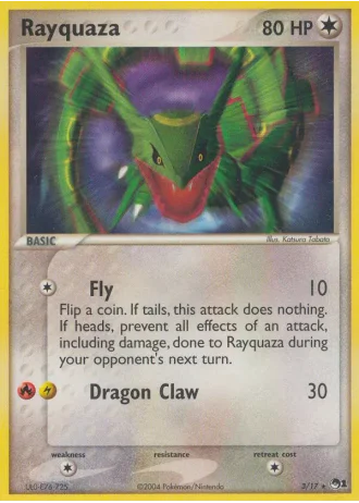 Rayquaza #3 — POP Series 1
