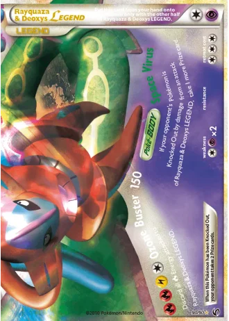 Rayquaza & Deoxys LEGGENDA #90 — Senza Paura