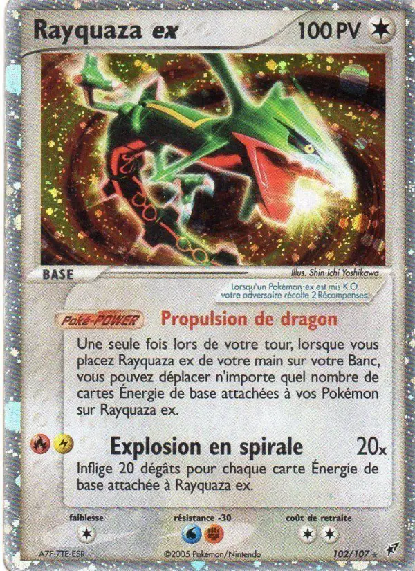 Rayquaza ex #102 — EX Deoxys