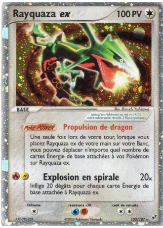 Rayquaza ex #102 — EX Deoxys