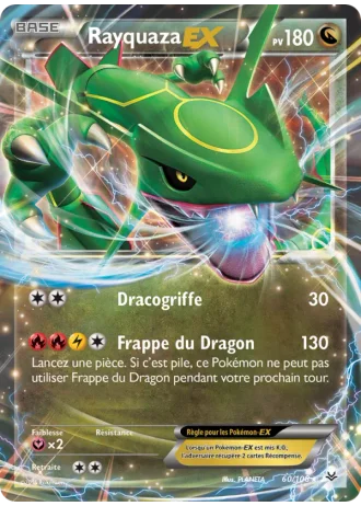 Rayquaza EX #60 — Ciel Rugissant
