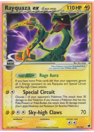 Rayquaza ex #97 — Dragon Frontiers