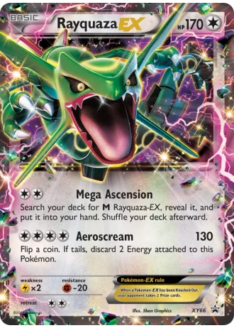 Rayquaza EX XY66 — XY Promos