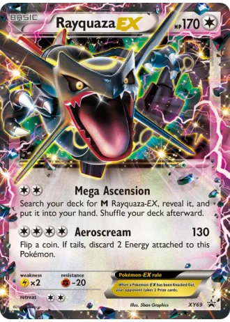 Rayquaza EX XY69 — XY Promos