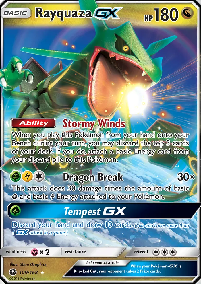 Rayquaza GX #109 — World Championships 2018
