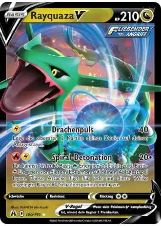 Rayquaza V #100/159 — Zenit der Könige