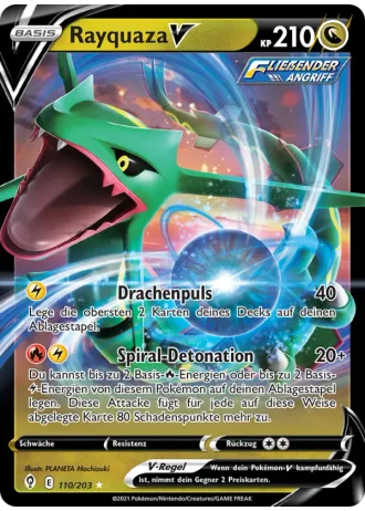 Rayquaza V #110/203 — Drachenwandel