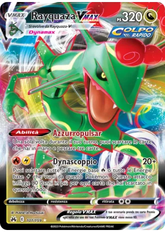 Rayquaza VMAX #101/159 — Zenit Regale
