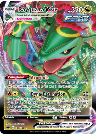 Rayquaza VMAX #102 — Zenit der Könige