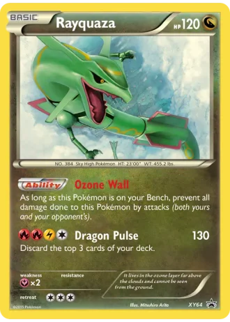 Rayquaza XY64 — XY Promos