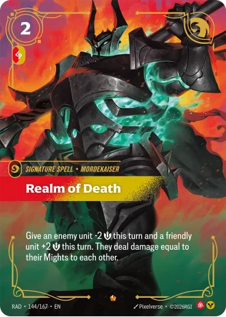 Realm of Death #144/167 — Radiance
