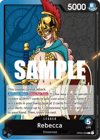 Rebecca (OP04-039) — Kingdoms of Intrigue (OP04)