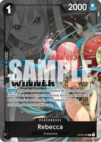 Rebecca (OP04-092) (Alternative Art) — PROMO
