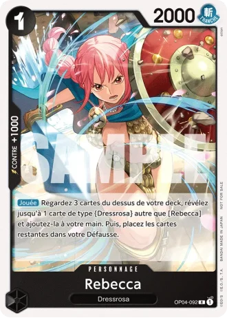 Rebecca (OP04-092) (Alternative Art) — PROMO